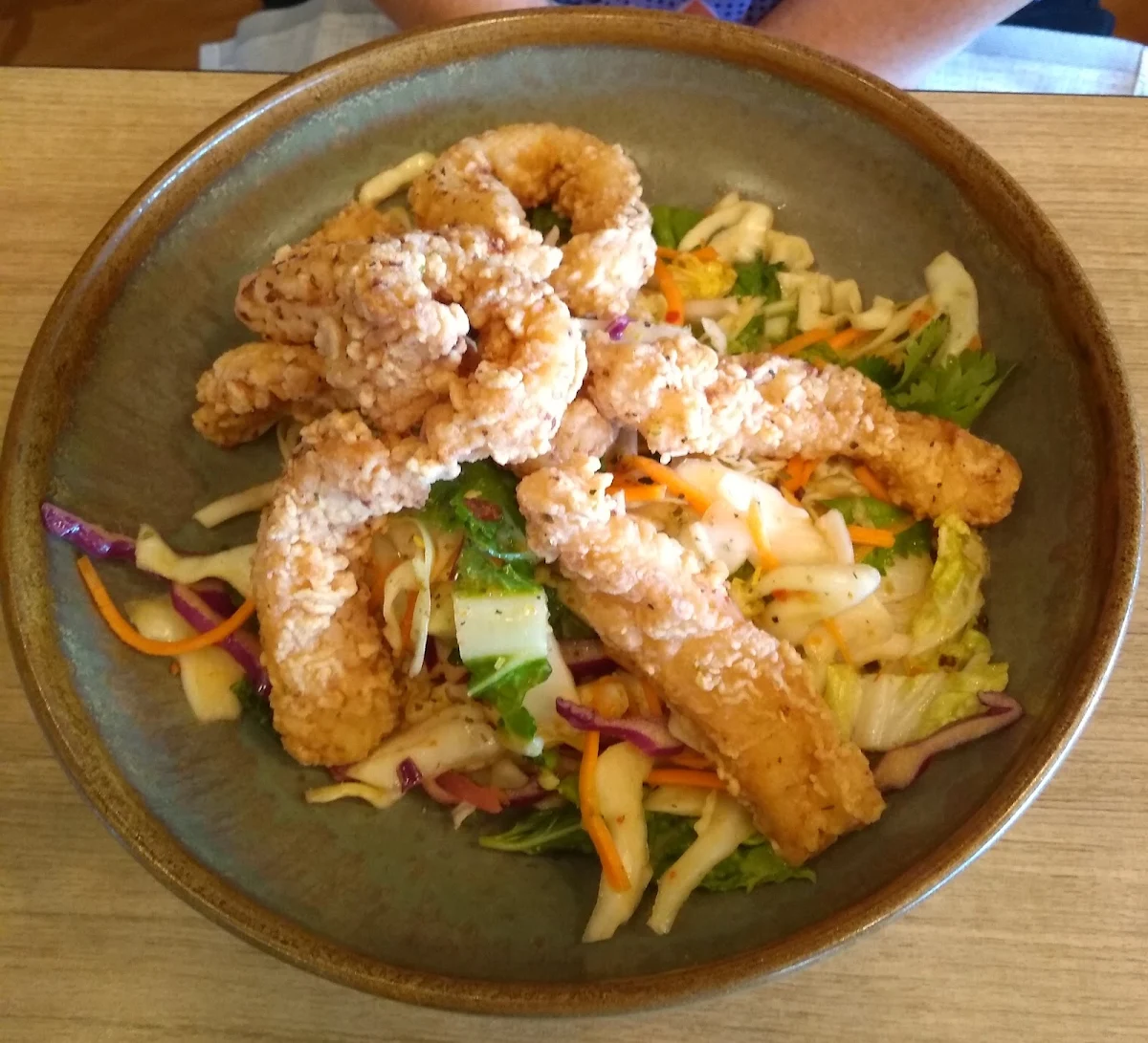 Calamari Salad, Marnong Estate - Winery