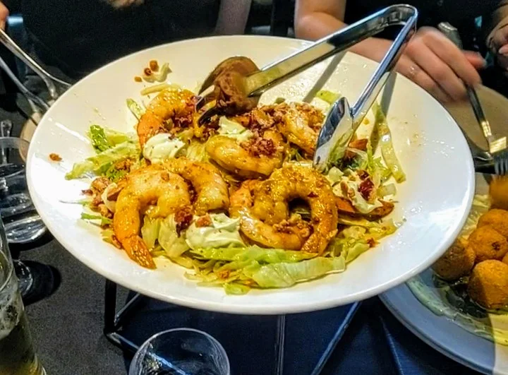 Prawn Salad, Marnong Estate - Winery