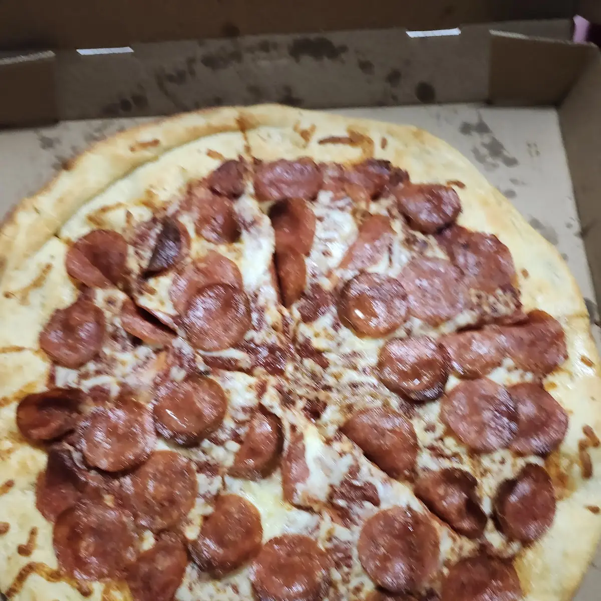 Regular Pepperoni Pizza