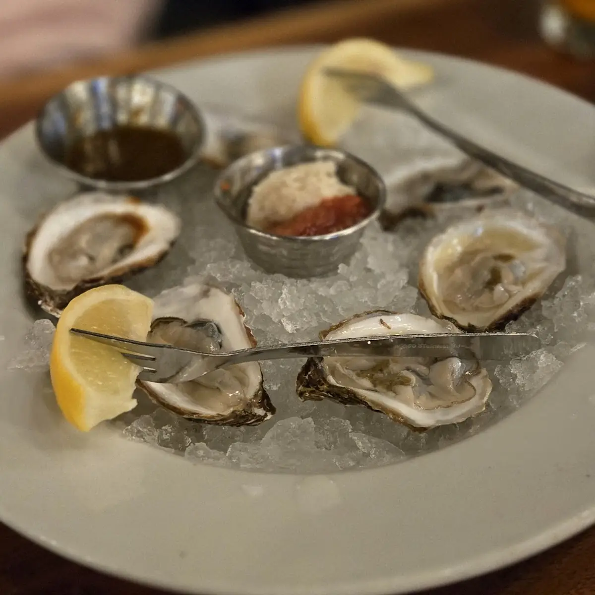 Oysters on the Half Shell
