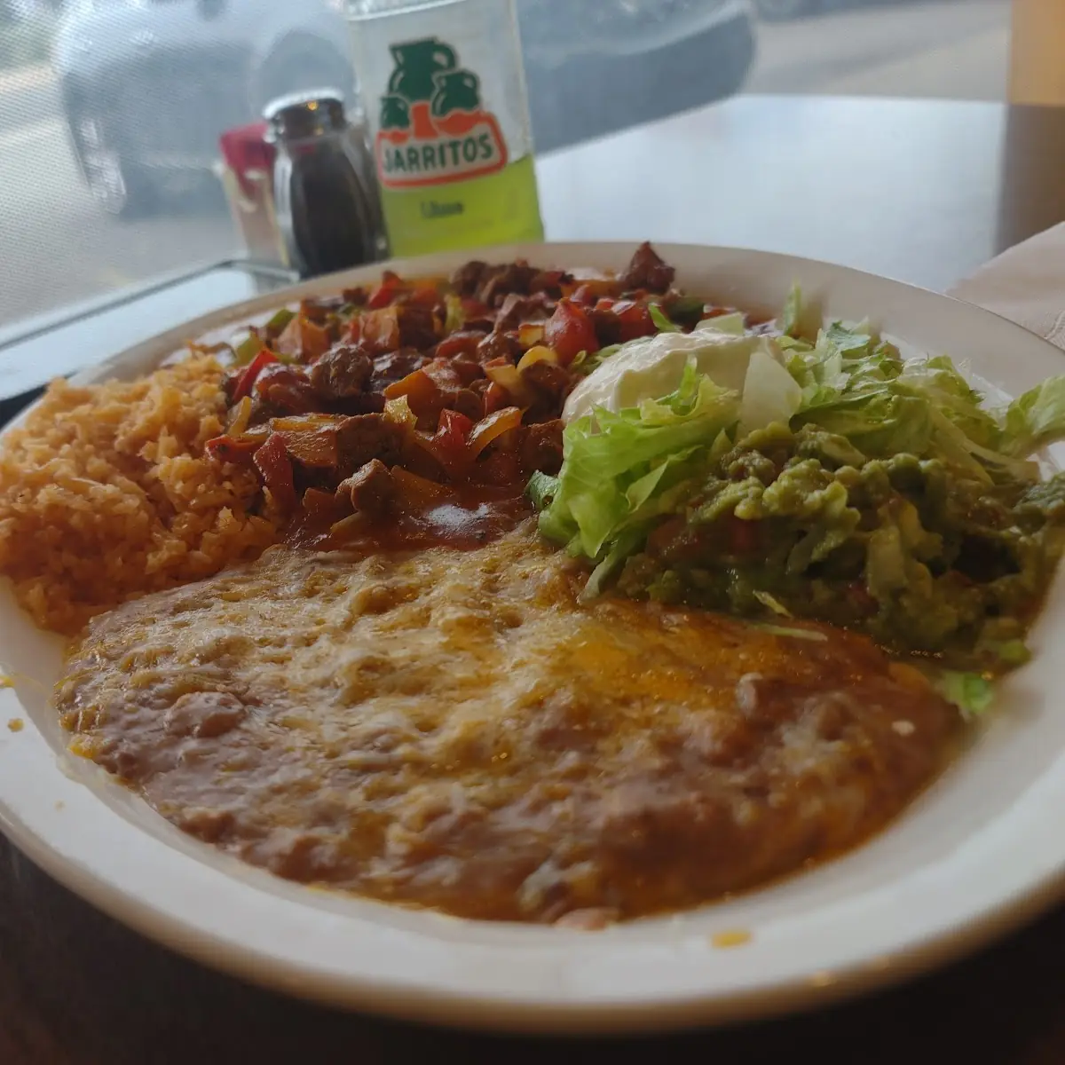 Two Eggs Beans or Rice and Tortillas