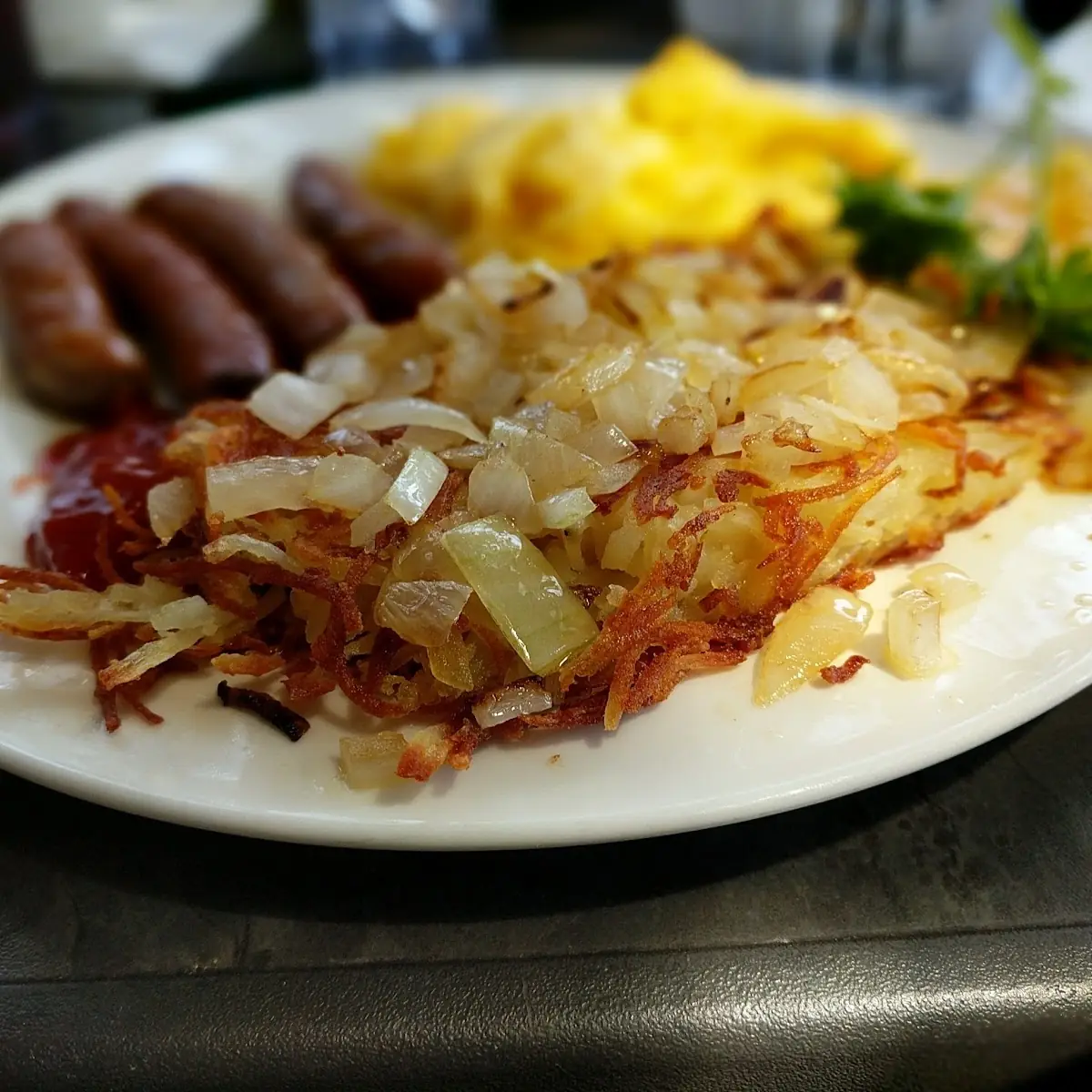 2x2x2 Egg Bacon Sausage with Hash Brown and Toast