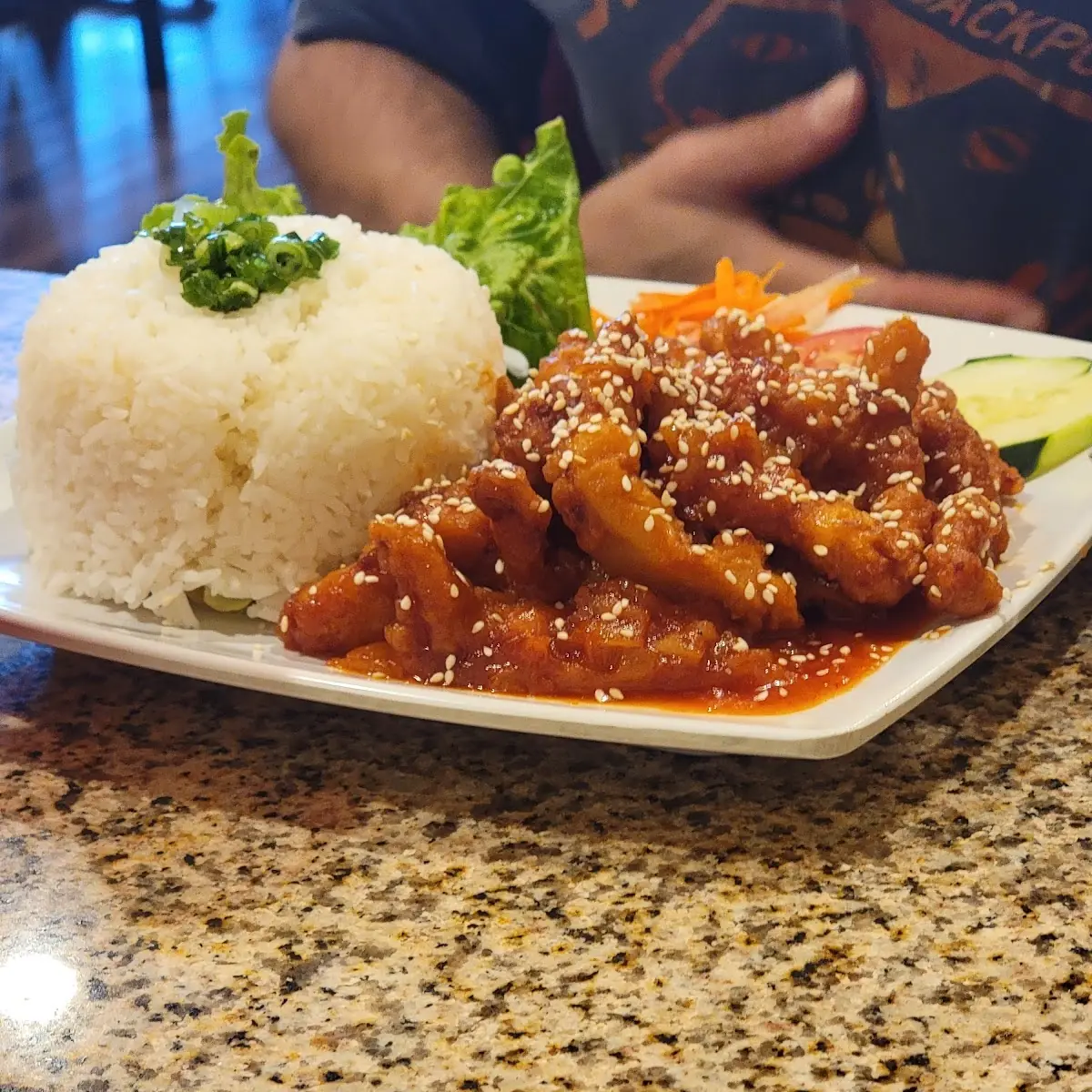 Com GA Chua Ngot Sweet and Sour Chicken