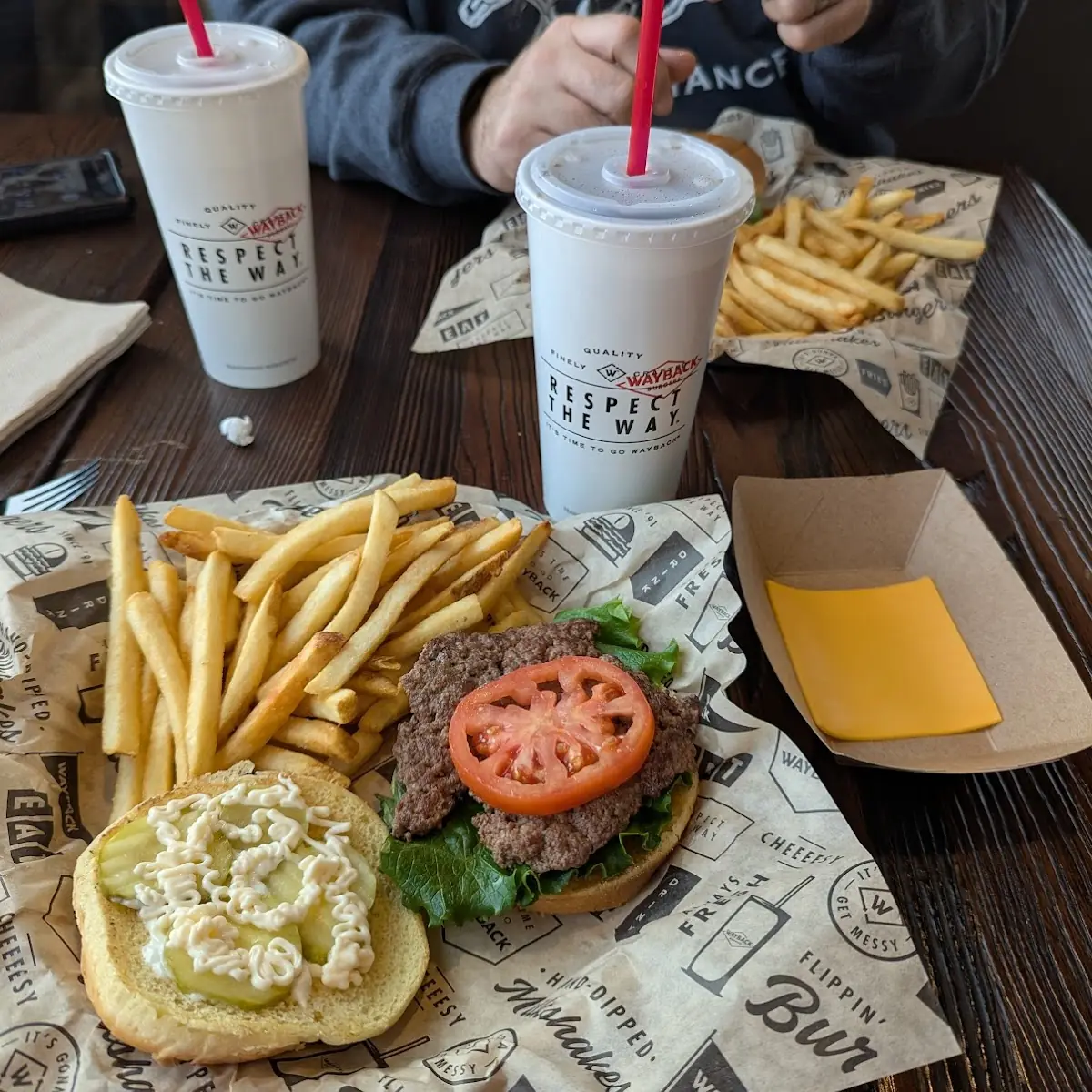 Single Cheeseburger Meal