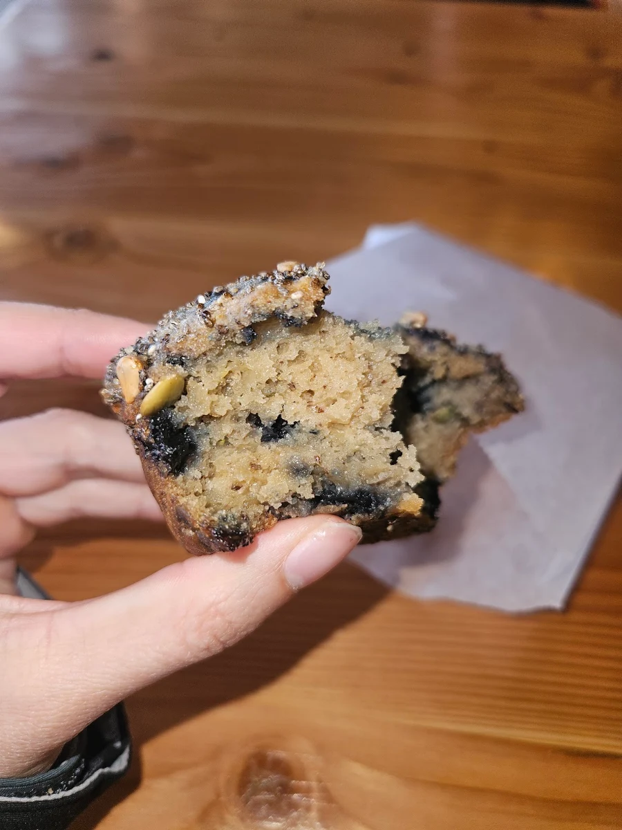 Vegan Blueberry Muffin
