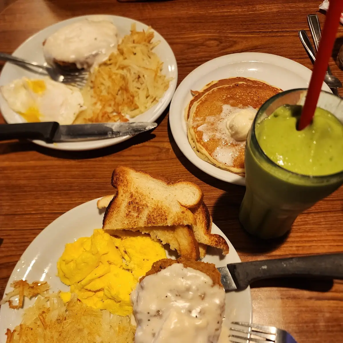 Country-Fried Steak & Eggs Any Style