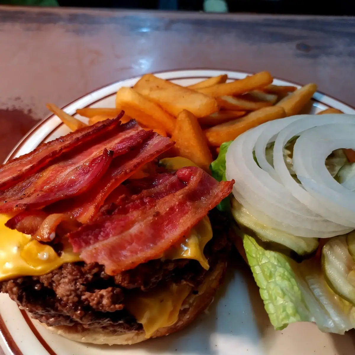 Double Bacon Cheese Burger