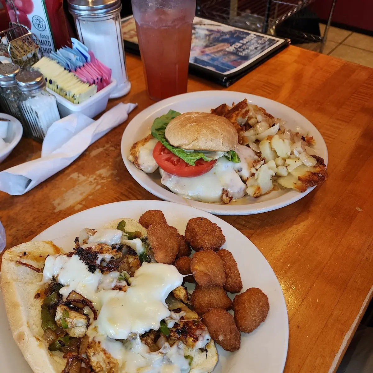 Philly Cheesesteakand Corn Nuggets