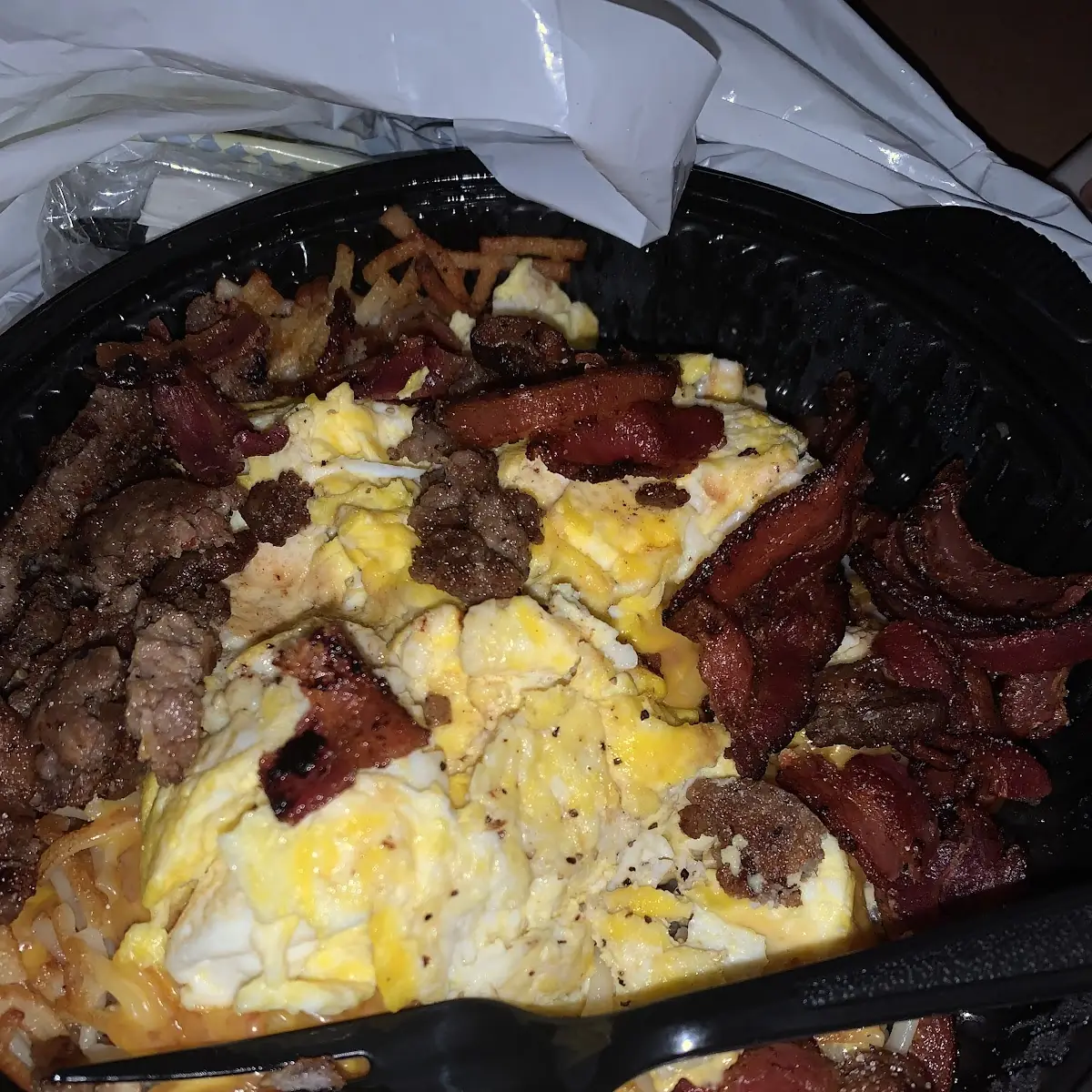 Sausage Egg Hashbrowns