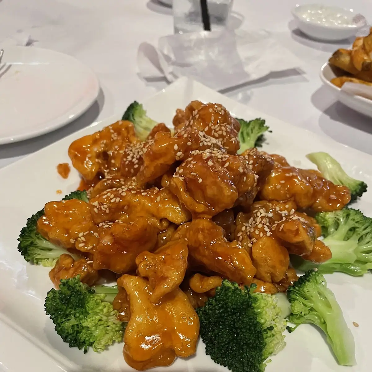Sesame Chicken Basket