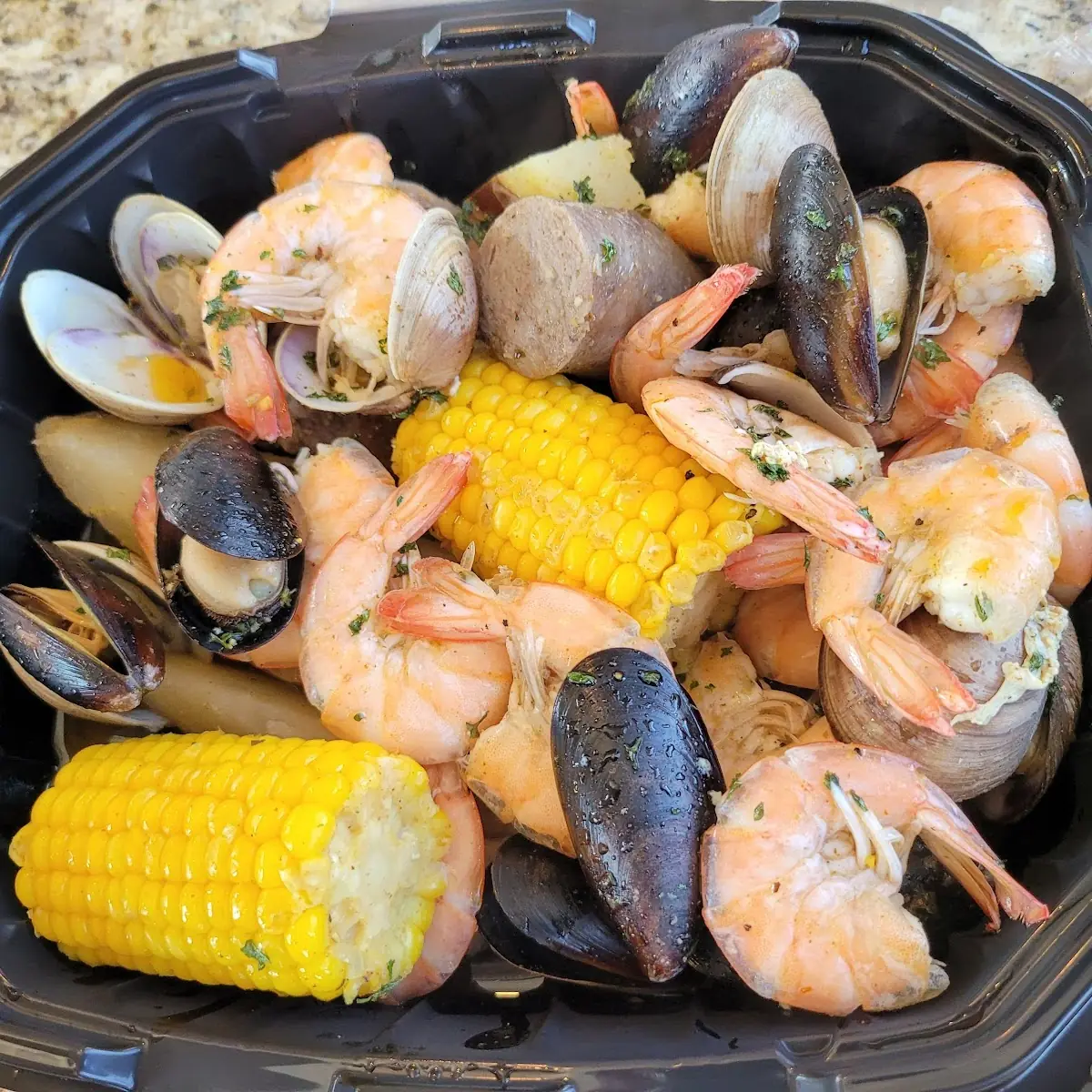 Hot Boiled Shrimp