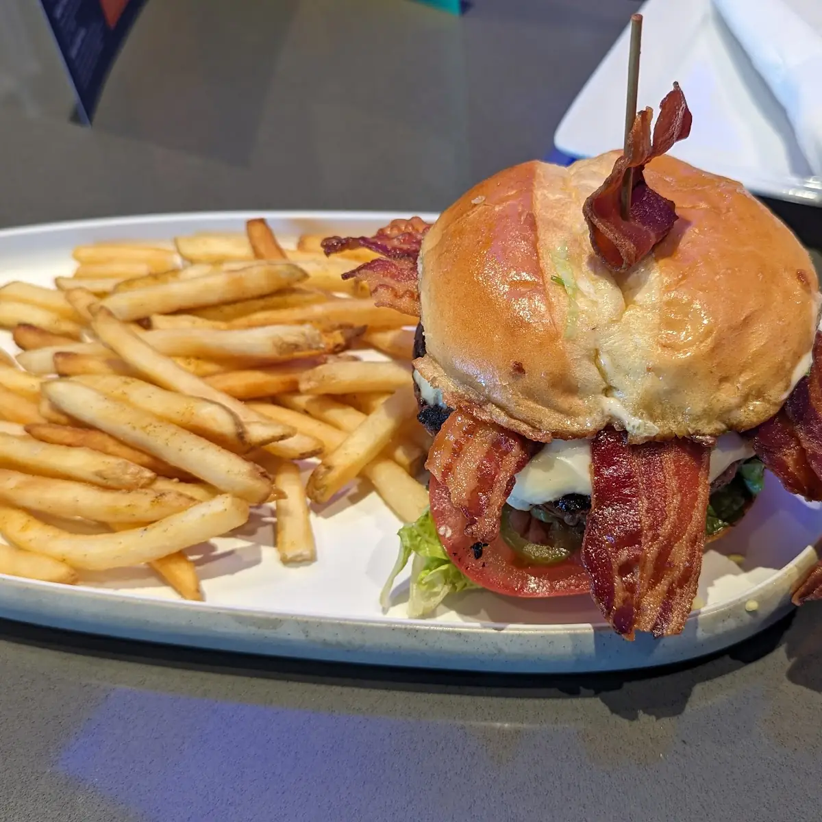 D&B Bacon Burger