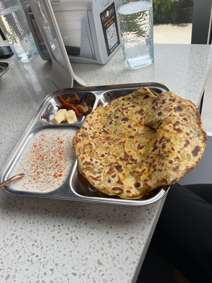 Aloo Prantha, Flavo Grill Restaurant