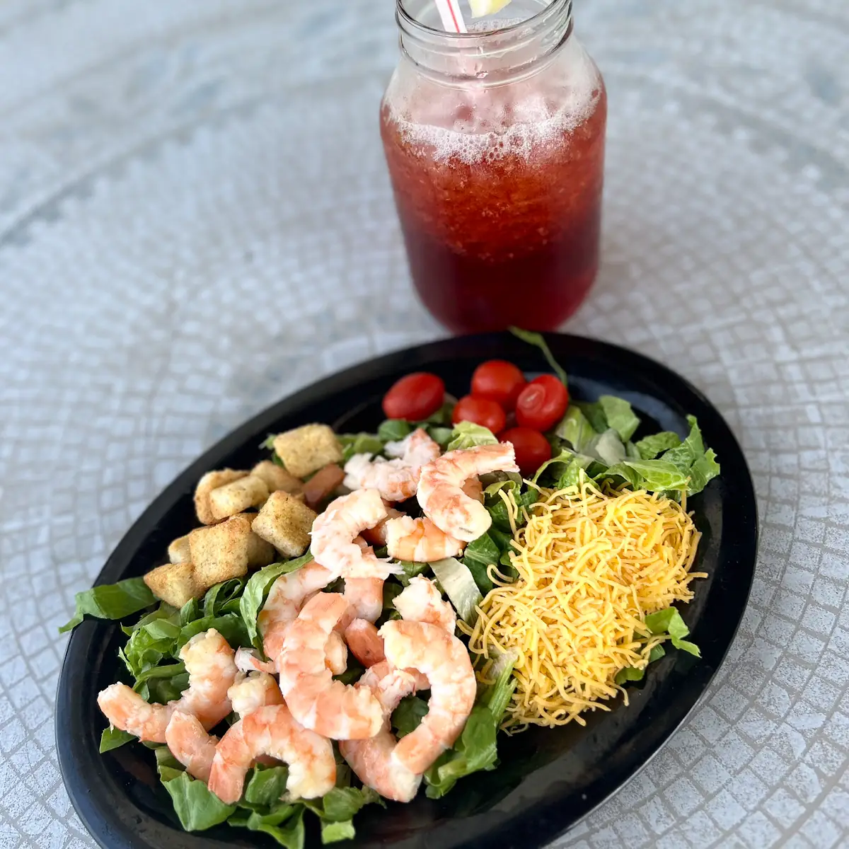 Fried or Boiled Shrimp Salad