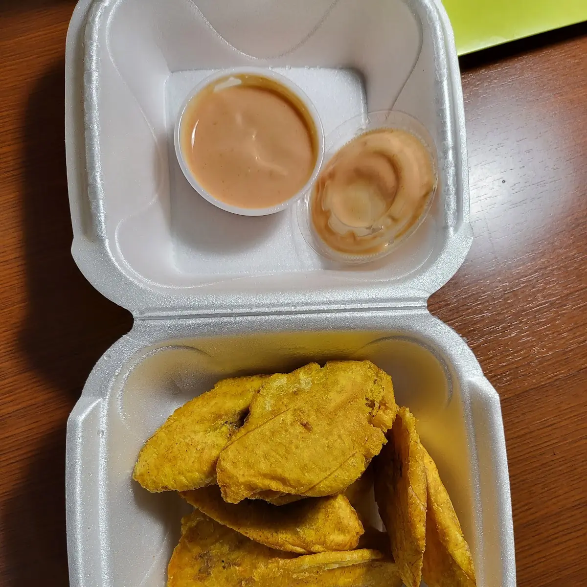 Tostones w Mayo Ketchup Sauce