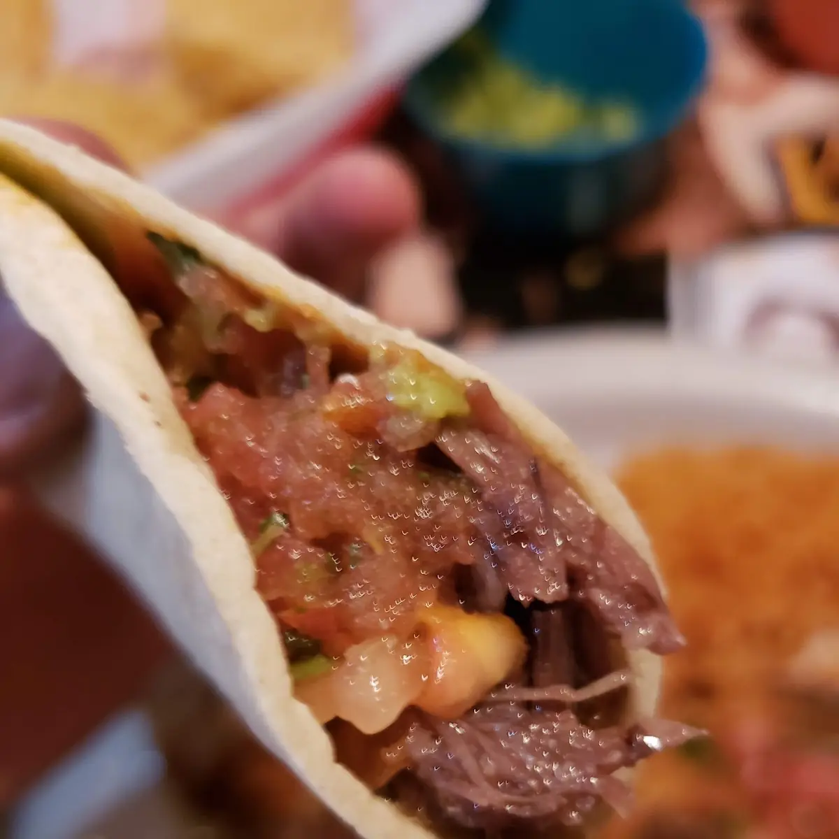 Carne Guisada Burrito