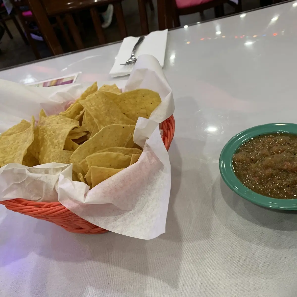 Chips and Hot Sauce