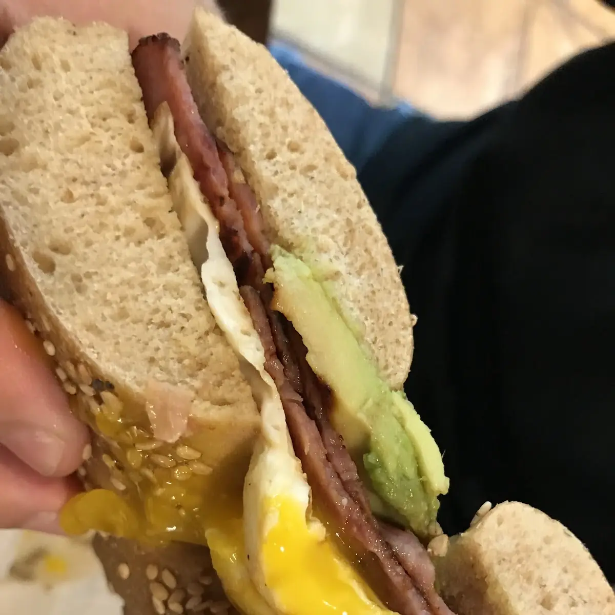 Sunny Side Egg Turkey Bacon