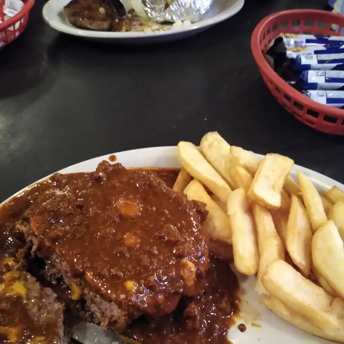 Chili Cheese Hamburger Steak