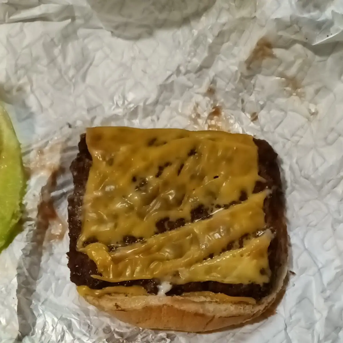 Dave's Single Cheese Burger