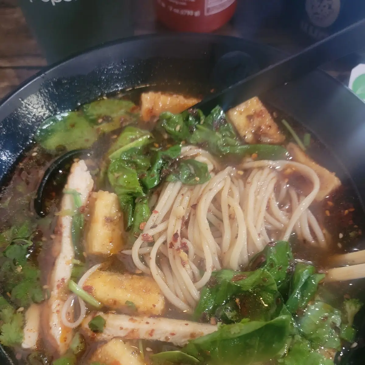 Roasted Noodle Soup
