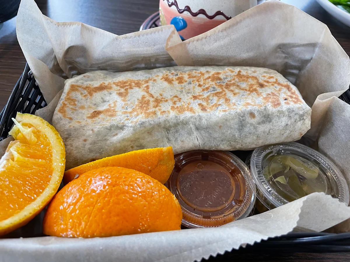Black Bean Breakfast Burrito