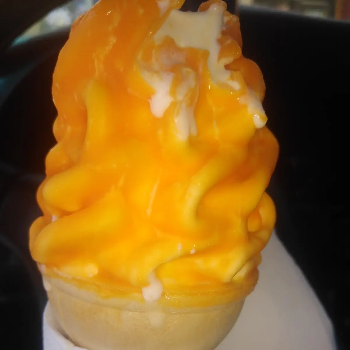 Orange Dream Soft Serve Ice Cream