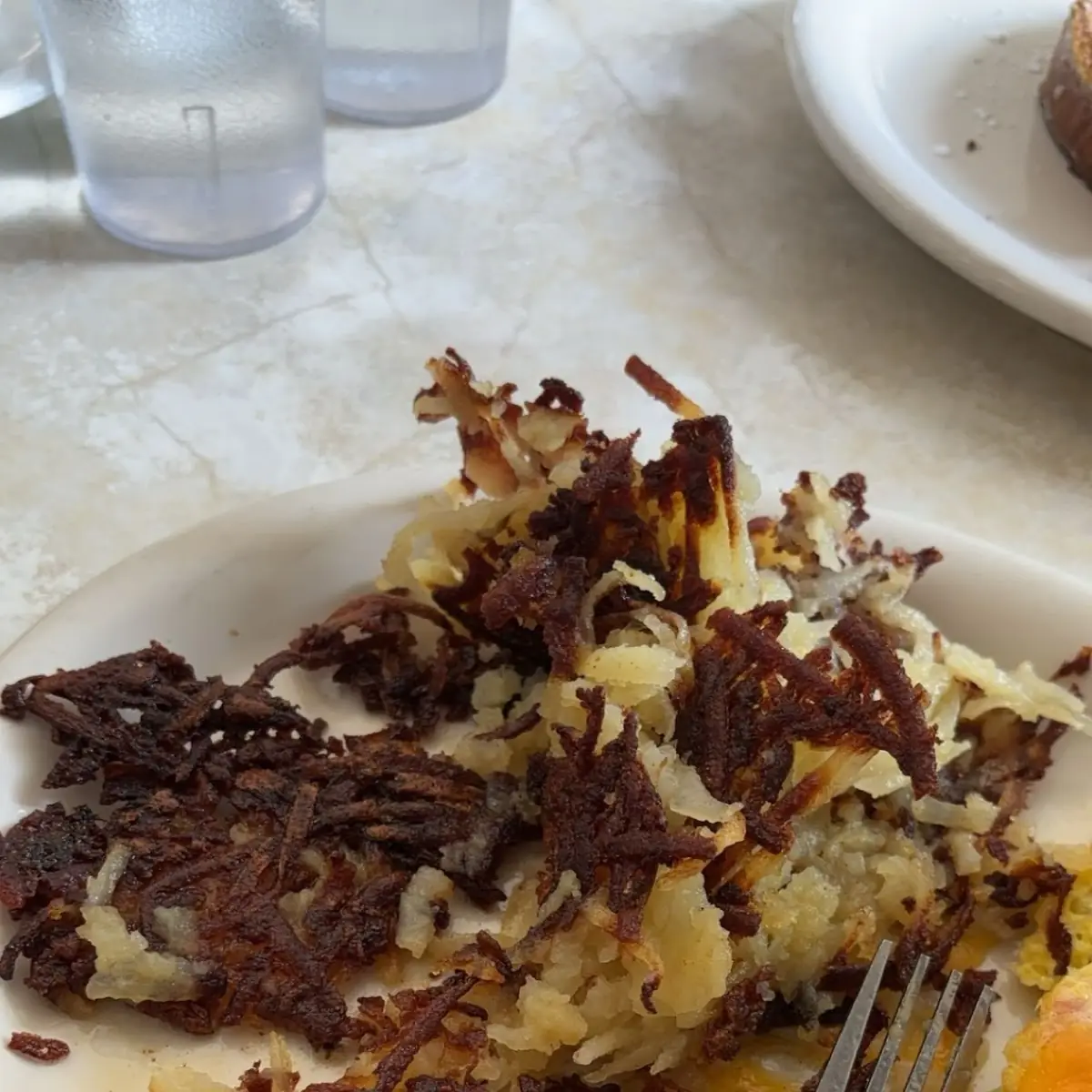 Burnt Hash Browns