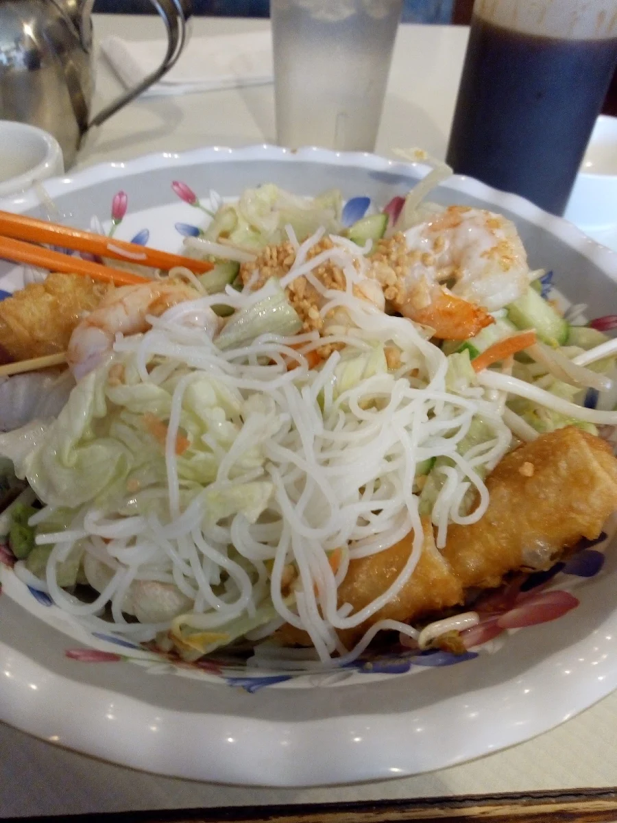 Coconut Shrimp with Vermicelli, Saigon 75