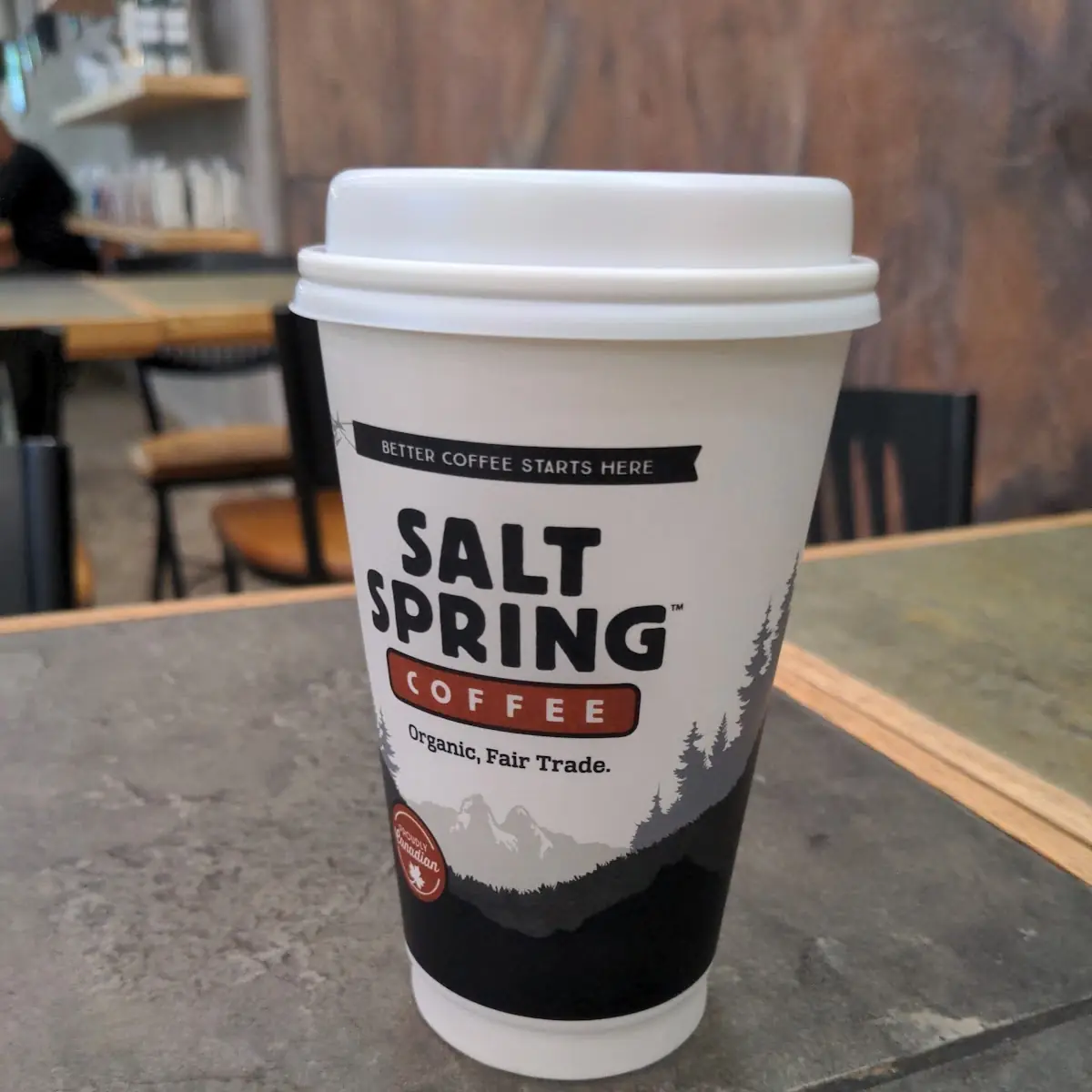 Large Dark Roast, Salt Spring Coffee - Ganges Cafe & Kitchen