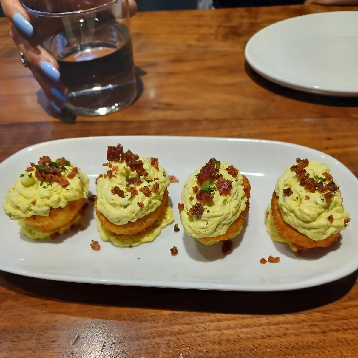 Deviled Eggs with Bacon