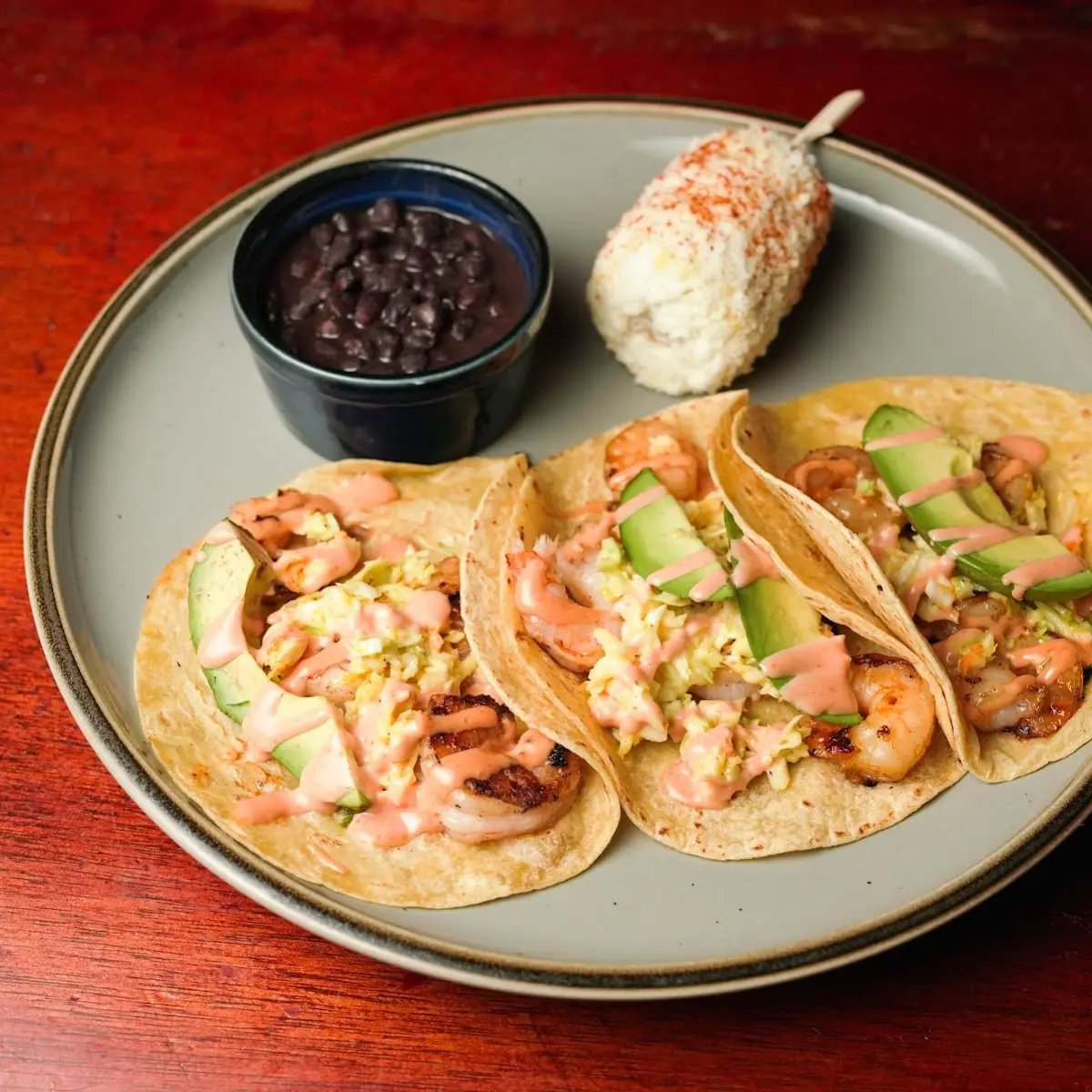 Mahi Mahi or Shrimp Tacos