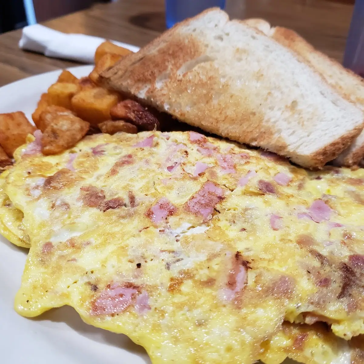 American Cheese Omelette