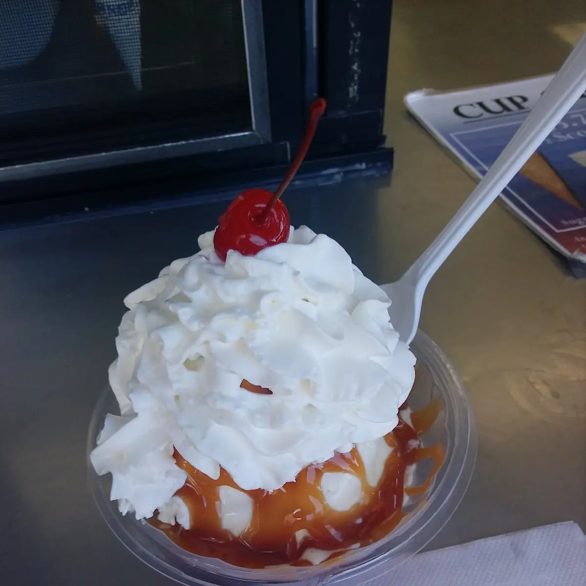 Carmel Sundae