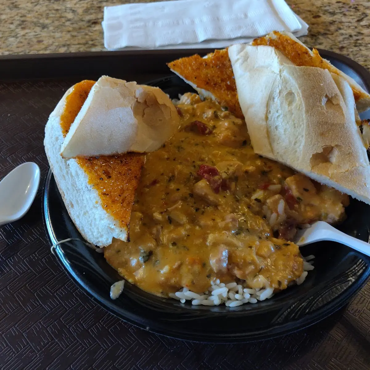 Chili Cheese Etouffée w Crawfish