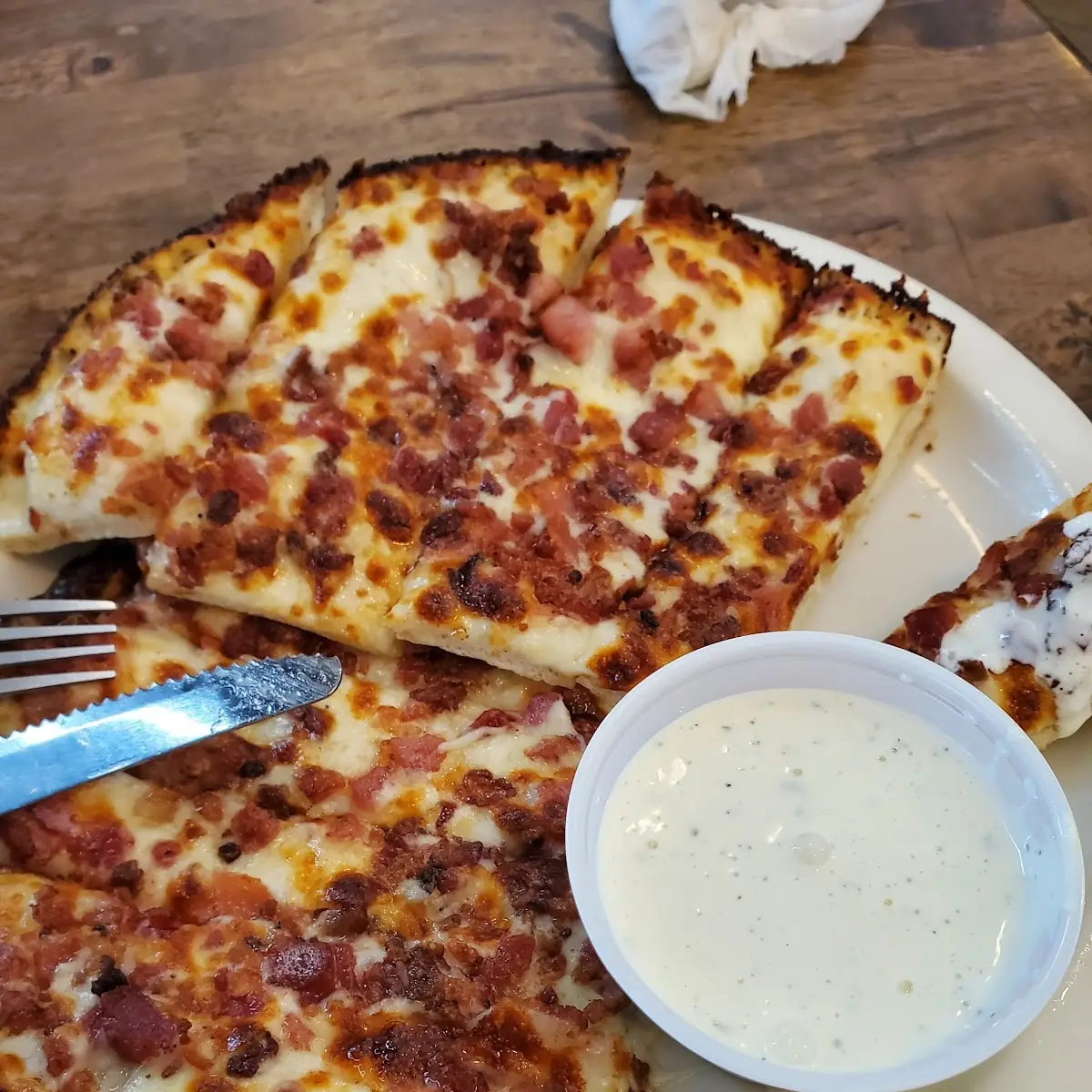 Bacon Cheese Breadsticks