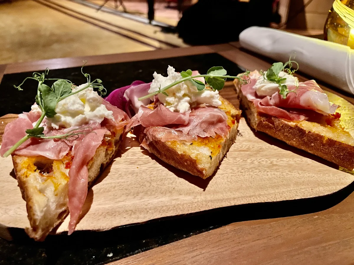Open Faced Baguette