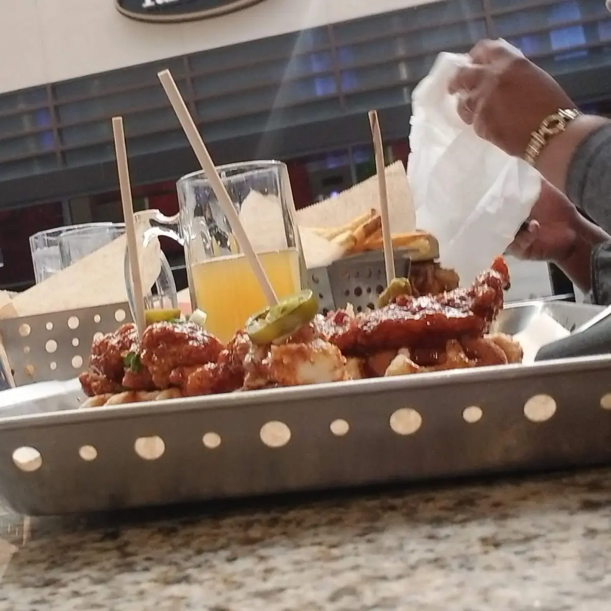 Chicken and Waffles