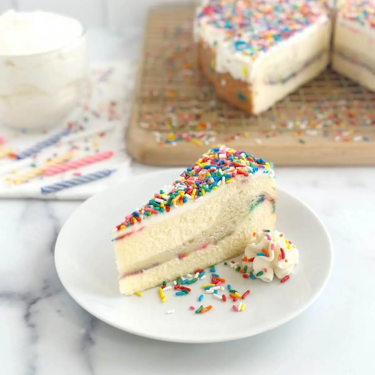 Birthday Cake Cheesecake