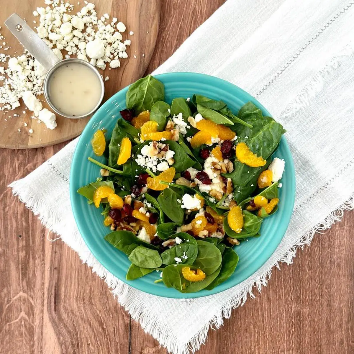 Seasonal Spinach Salad