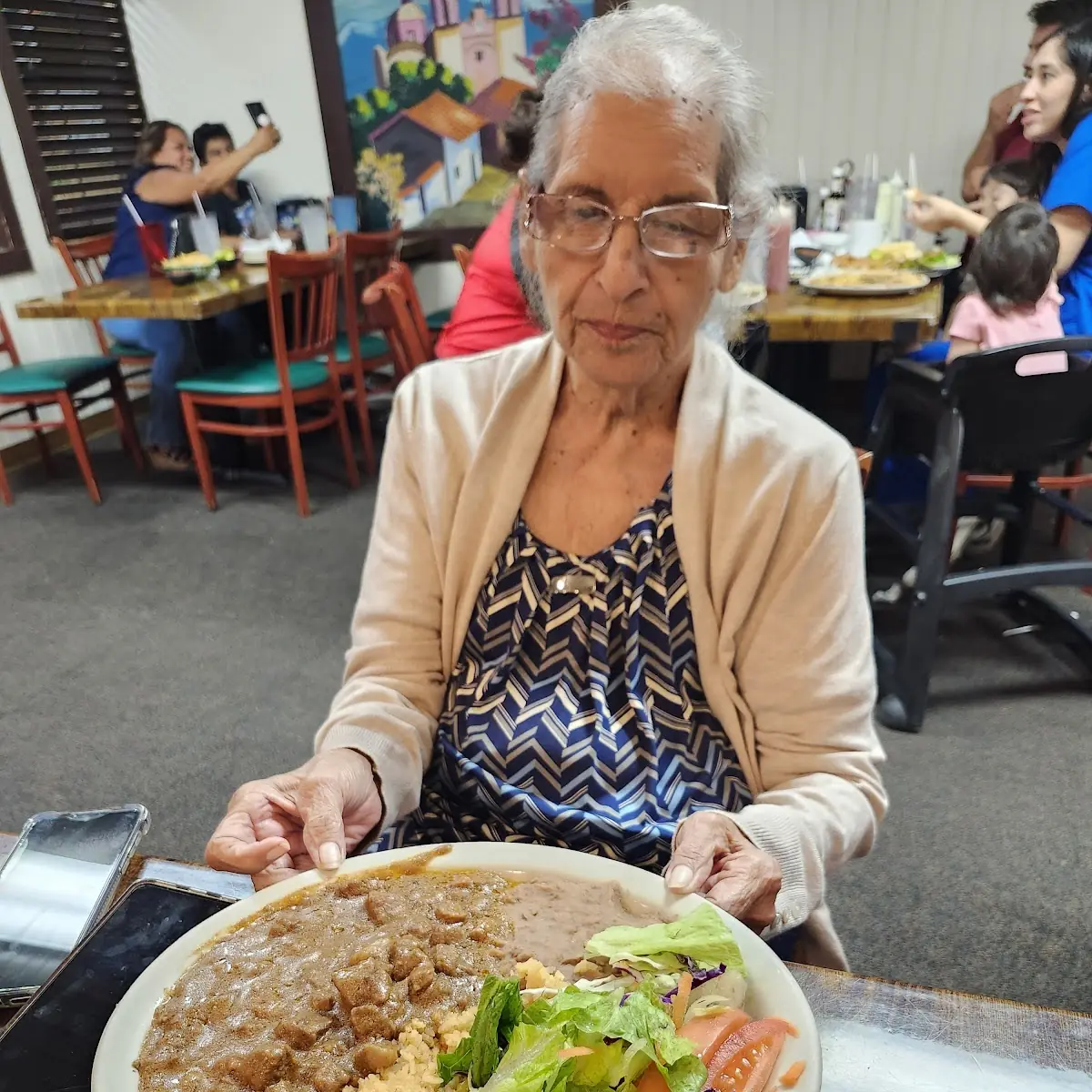 Carne Guisada Plate
