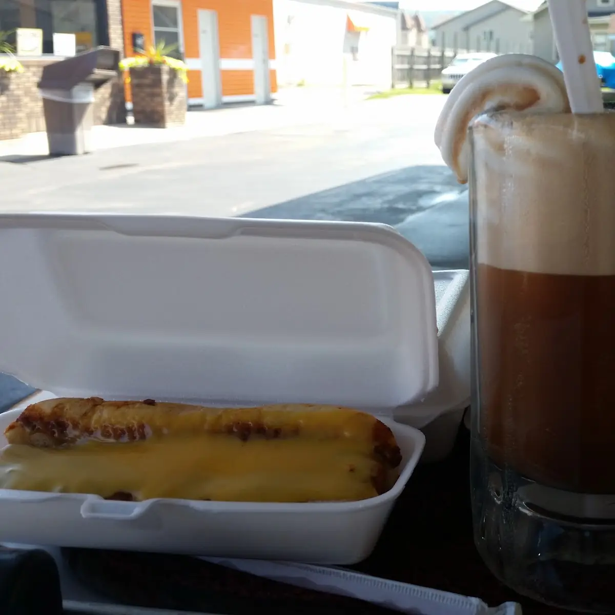Chili Dog and Root Beer Float
