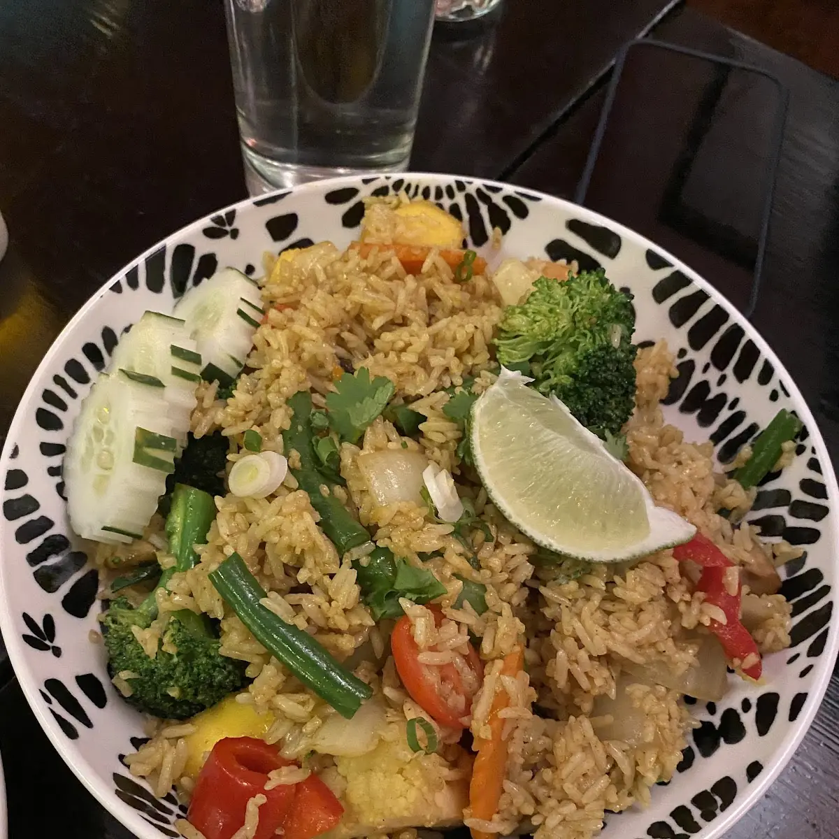 L Basil Fried Rice