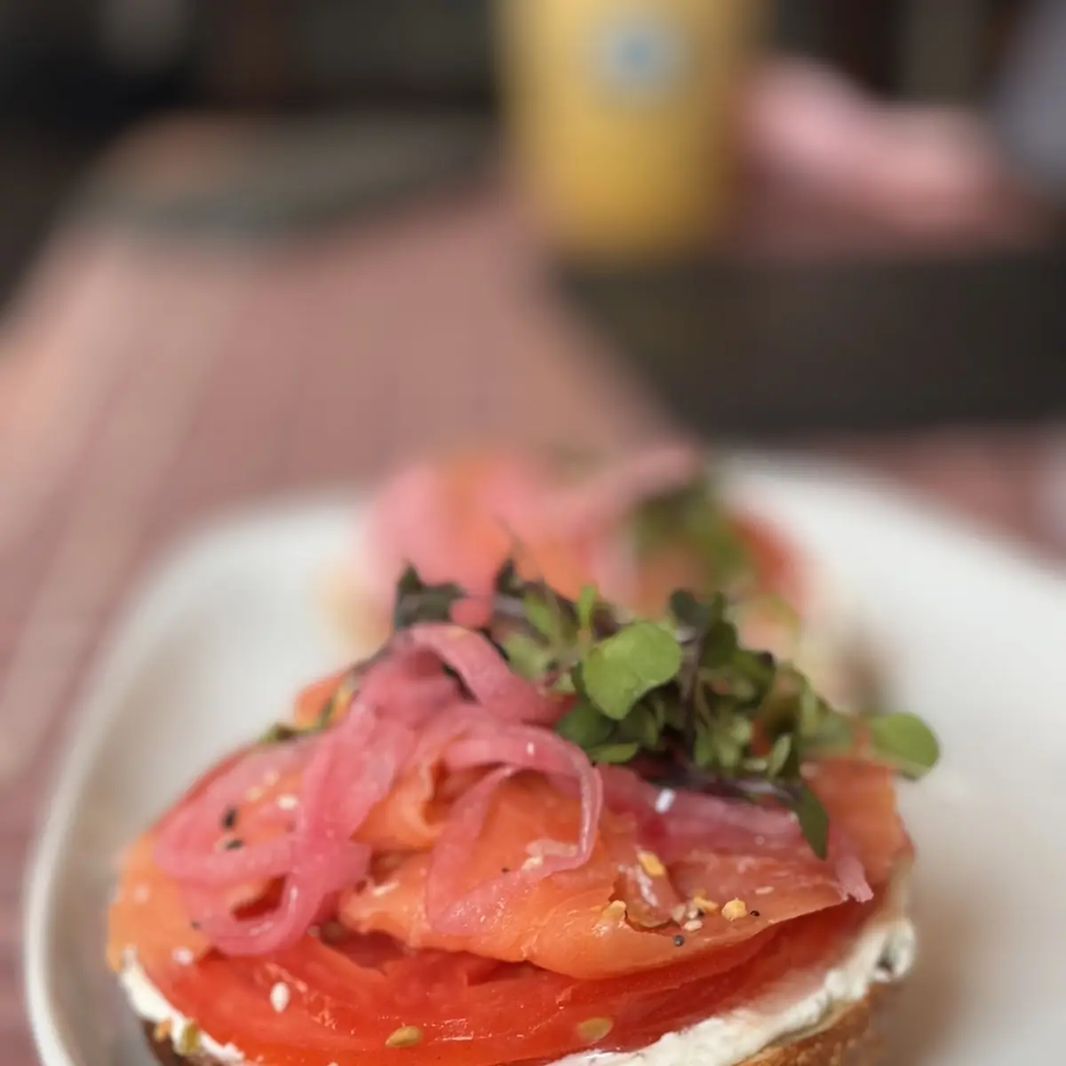 Smoked Salmon Bagel