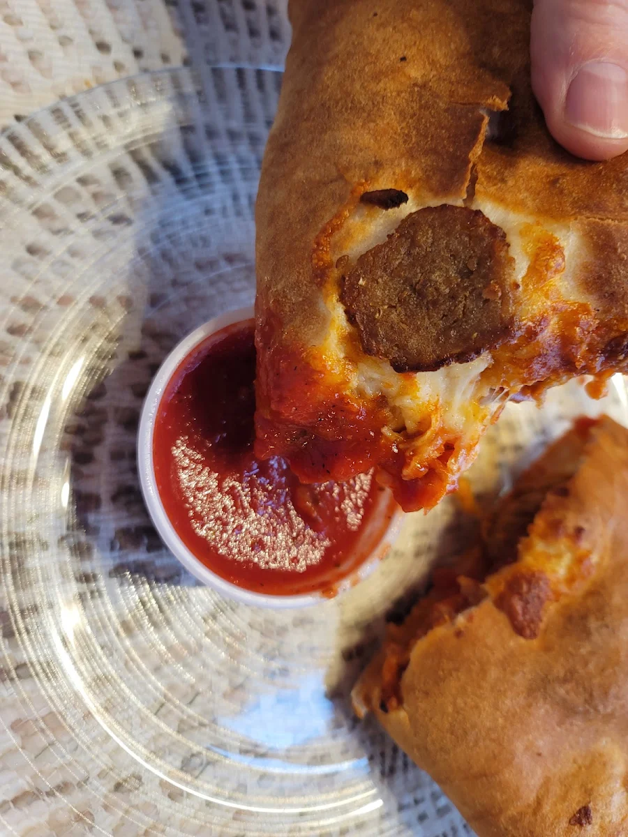 Meatball Parmesan Calzone