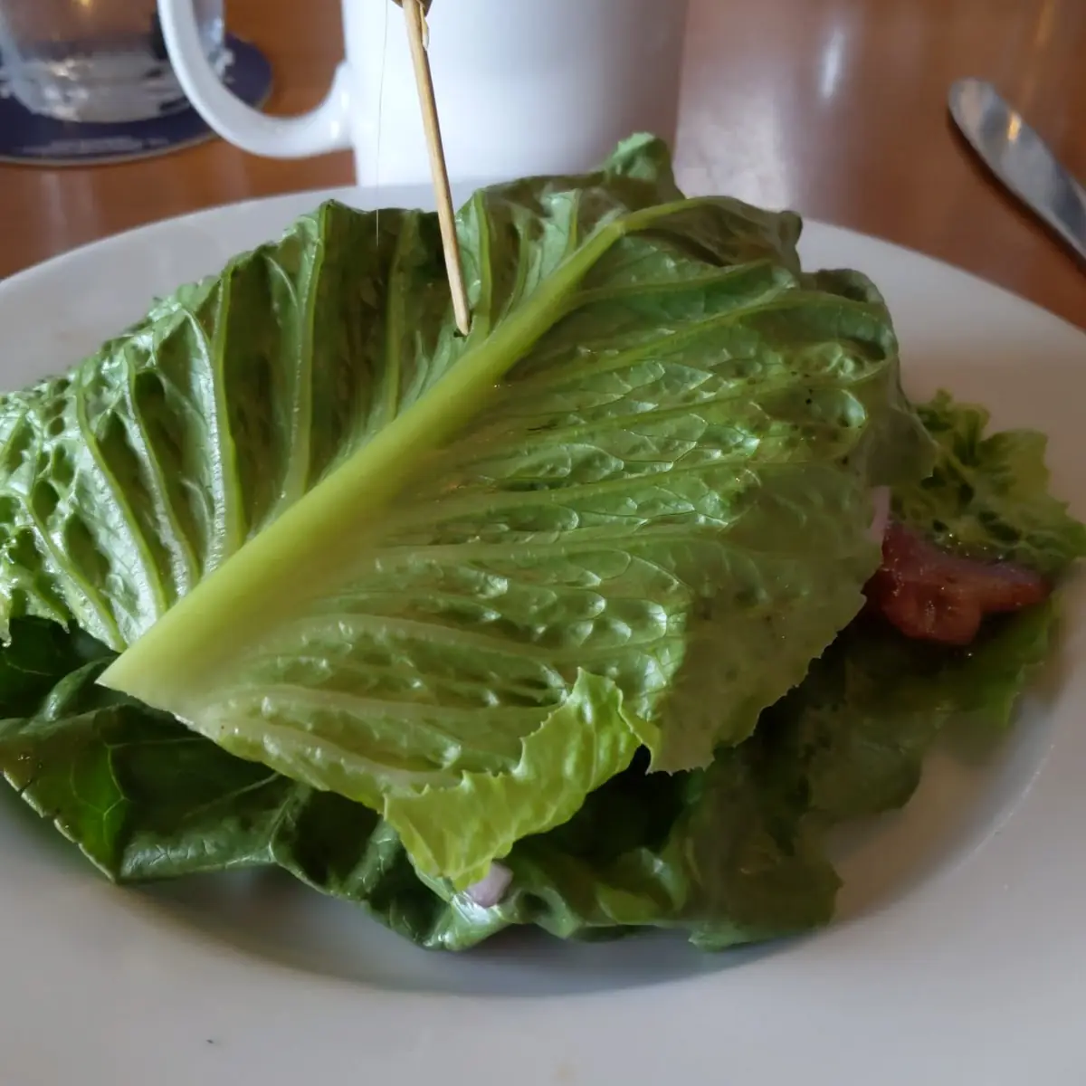 Bacon Cheeseburger Lettuce Wrap