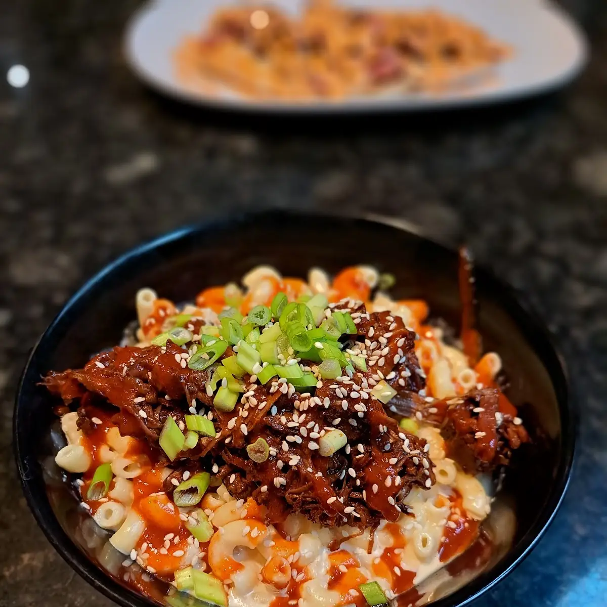 Korean BBQ Mac and Cheese