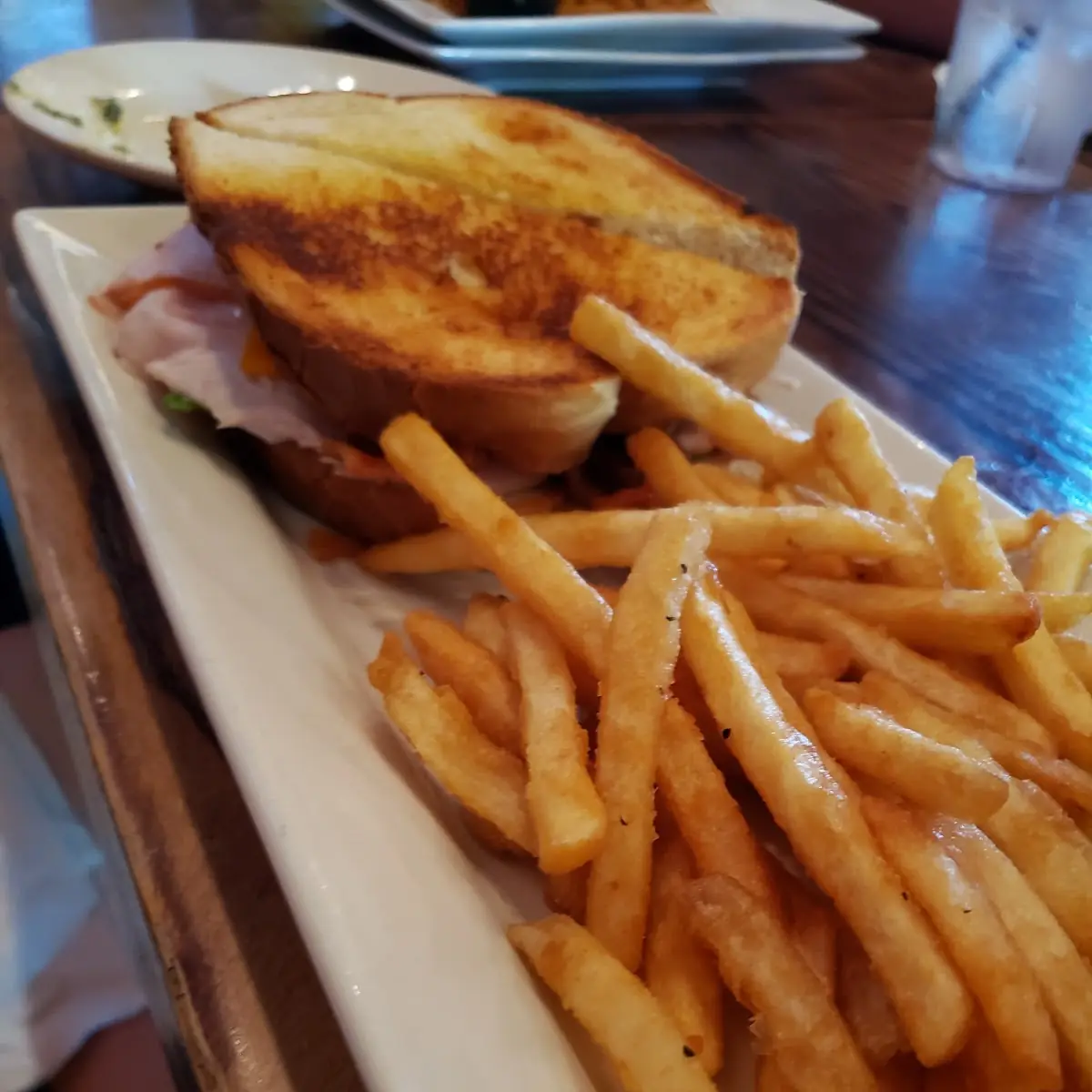 Grilled Salmon Club