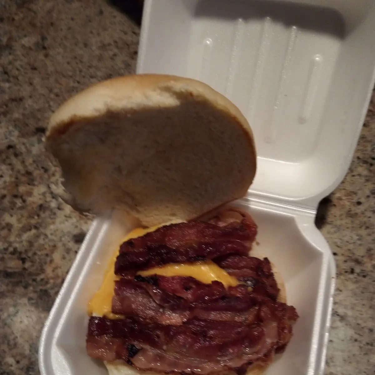 Breakfast Sandwich with Bacon