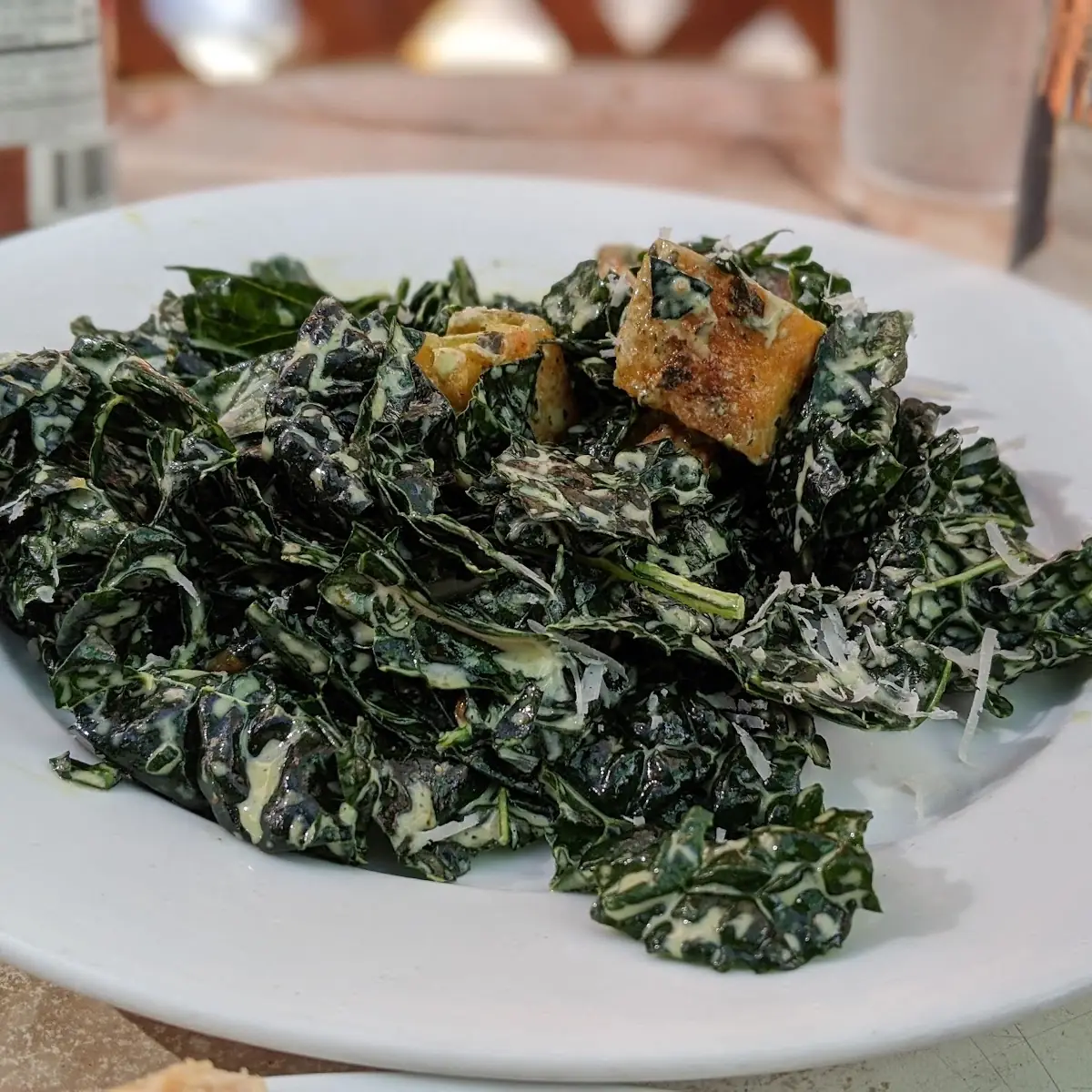 Kale Caesar Salad